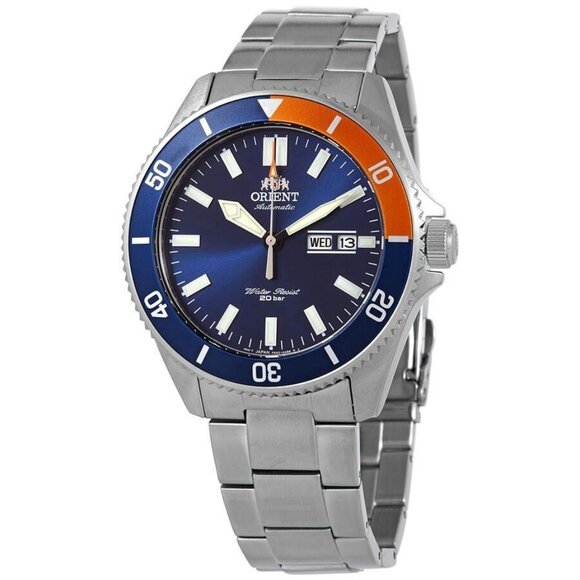 NWT Authentic Orient Sports Automatic Blue Dial Men's Watch - Picture 1 of 3